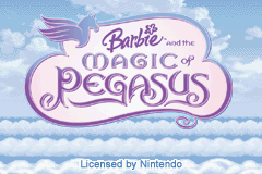 Barbie and the Magic of Pegasus Title Screen